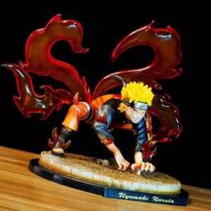 Figura Naruto Modo Kurama - 24 cm | Estátua Decorativa Anime