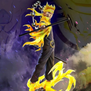 Figura Naruto Modo Sábio - 24 cm | Estátua Decorativa Anime